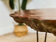 Load image into Gallery viewer, Organic Burl Slab Coffee Table with Hairpin Legs