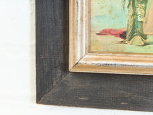Load image into Gallery viewer, Vintage Portrait of a Plains Warrior Matted & Framed Lithograph