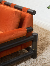 Load image into Gallery viewer, Rare Pagoda Sofa by Baker in Hacienda