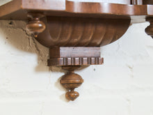 Load image into Gallery viewer, Antique Wall Clock Hamburg German Wood Case Top Bell Project Repair