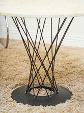 Load image into Gallery viewer, Cyclone Dining Table with Traventine Top