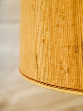 Load image into Gallery viewer, Studio Pottery Glazed Blue Lamp