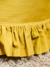 Load image into Gallery viewer, Vintage Channel-Back Slipper Chair in Goldenrod