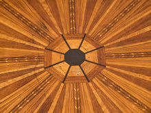 Load image into Gallery viewer, Sunburst Octagon Side Table with Sculpted Legs