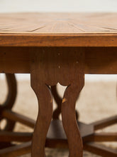 Load image into Gallery viewer, Sunburst Octagon Side Table with Sculpted Legs