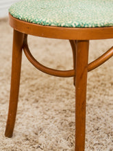 Load image into Gallery viewer, Antique Thonet Chair with Green Upholstery