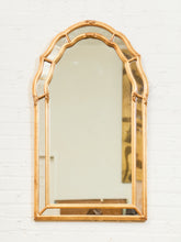 Load image into Gallery viewer, Gilt Arch Mirror with Scalloped Silhouette