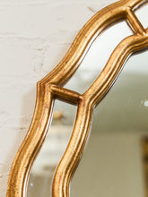 Load image into Gallery viewer, Gilt Arch Mirror with Scalloped Silhouette