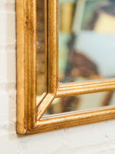 Load image into Gallery viewer, Gilt Arch Mirror with Scalloped Silhouette