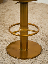 Load image into Gallery viewer, Art Deco Style Stool Adjustable Pink
