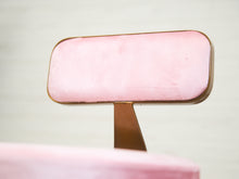Load image into Gallery viewer, Art Deco Style Stool Adjustable Pink