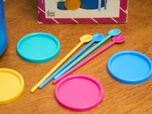 Load image into Gallery viewer, Fun post modern plastic Ice bucket with covers and straws for cups