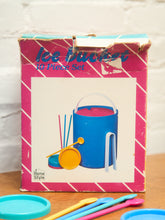 Load image into Gallery viewer, Fun post modern plastic Ice bucket with covers and straws for cups