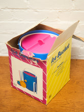 Load image into Gallery viewer, Fun post modern plastic Ice bucket with covers and straws for cups