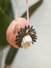 Load image into Gallery viewer, Small Faux Leather Pink Floral Purse