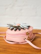 Load image into Gallery viewer, Small Faux Leather Pink Floral Purse
