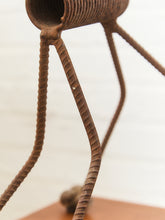 Load image into Gallery viewer, Folk Art Reclaimed Metal Cat Sculpture
