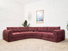 Load image into Gallery viewer, Harlow Sectional in Plum