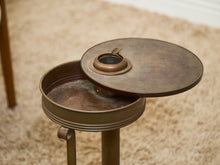 Load image into Gallery viewer, 1930’s Von Nessen Chase Brass Ashtray With Stand