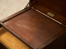 Load image into Gallery viewer, 1920’s Federal Cabinet End Tables Nightstands with Clever Bar Storage