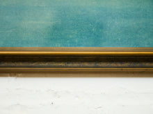 Load image into Gallery viewer, c. 1925 Art Deco Large Robert Atkinson Fox Dawn Lithograph Gold Wood Frame