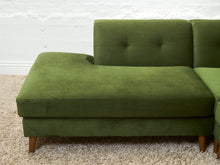 Load image into Gallery viewer, Edith Olive Green Sectional