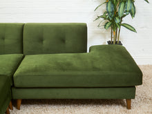 Load image into Gallery viewer, Edith Olive Green Sectional