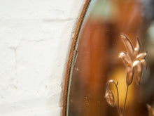 Load image into Gallery viewer, Deco Etched Copper Beveled Mirror