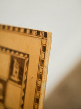 Load image into Gallery viewer, Vintage Handcrafted Wooden Chessboard with Medieval-Themed Designs