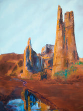 Load image into Gallery viewer, Reflections of the Desert Spires Painting
