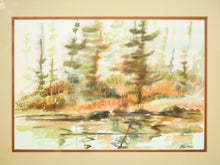 Load image into Gallery viewer, Fulton Watercolor of the woods
