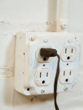 Load image into Gallery viewer, Vintage O.C. White industrial Deco Machinist Lamp