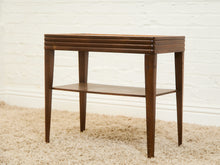 Load image into Gallery viewer, Art Deco 2 Tier Side Table