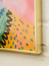 Load image into Gallery viewer, Bold Abstract Portrait in Vibrant Hues