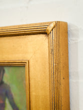 Load image into Gallery viewer, Abstract Vintage Figurative Nude Study in Pastel Signed Framed