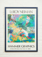Load image into Gallery viewer, LEROY NEIMAN - Mixed Doubles - TENNIS 1977 ART PRINT Poster