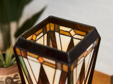 Load image into Gallery viewer, Art Deco Stained Glass Table Lamp