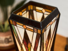 Load image into Gallery viewer, Art Deco Stained Glass Table Lamp