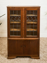 Load image into Gallery viewer, 1910’s Arts & Crafts Hand Carved Hutch