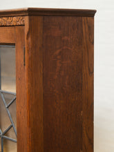 Load image into Gallery viewer, 1910’s Arts & Crafts Hand Carved Hutch