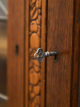 Load image into Gallery viewer, 1910’s Arts & Crafts Hand Carved Hutch