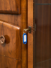 Load image into Gallery viewer, Art Deco Vintage Oak Secretary Bar Bookcase