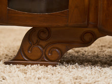 Load image into Gallery viewer, English Art Deco Vintage Oak Secretary Bar Bookcase