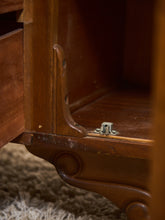 Load image into Gallery viewer, English Art Deco Vintage Oak Secretary Bar Bookcase