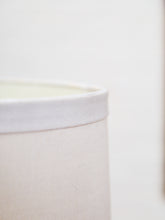 Load image into Gallery viewer, Mid-Century White Ceramic Table Lamp with Brass Base