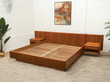 Load image into Gallery viewer, Danish Modern Teak Platform Bed