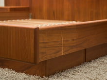 Load image into Gallery viewer, Danish Modern Teak Platform Bed