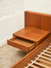 Load image into Gallery viewer, Danish Modern Teak Platform Bed