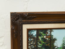 Load image into Gallery viewer, Mountain Stream Landscape Oil Painting in Ornate Frame