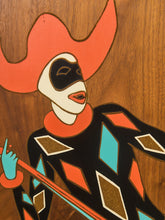 Load image into Gallery viewer, 1960s Harlequin Dancer Wall Plaques — Set of Two